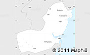Silver Style Simple Map of Qionghai