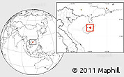 Blank Location Map of Tunchang