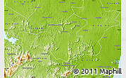 Physical Map of Tunchang