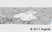 Gray Panoramic Map of Tunchang