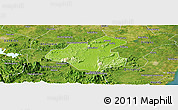 Physical Panoramic Map of Tunchang, satellite outside