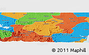 Political Panoramic Map of Tunchang