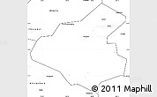Blank Simple Map of Tunchang
