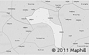 Silver Style 3D Map of Anci