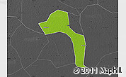 Physical Map of Anci, darken, desaturated