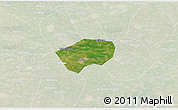 Satellite 3D Map of Anping, lighten
