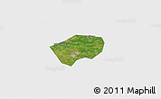 Satellite 3D Map of Anping, single color outside