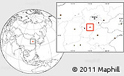 Blank Location Map of Anping