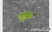 Satellite Map of Anping, desaturated