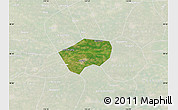 Satellite Map of Anping, lighten