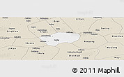 Classic Style Panoramic Map of Anping