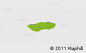 Physical Panoramic Map of Anping, cropped outside