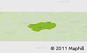 Physical Panoramic Map of Anping, lighten
