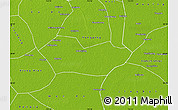 Physical Map of Ba Xian