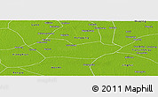 Physical Panoramic Map of Ba Xian