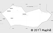 Silver Style Simple Map of Ba Xian