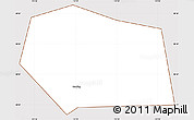 Classic Style Simple Map of Baoding Shi, cropped outside