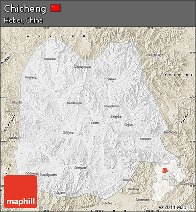 Classic Style Map of Chicheng