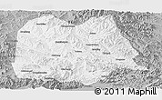Gray Panoramic Map of Chicheng