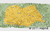 Savanna Style Panoramic Map of Chicheng