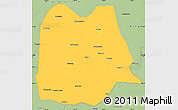 Savanna Style Simple Map of Chicheng