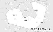 Silver Style Simple Map of Ci Xian