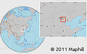 Gray Location Map of Dachang Hui Ac