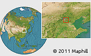 Satellite Location Map of Dachang Hui Ac