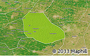 Physical 3D Map of Daming, satellite outside