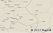Shaded Relief 3D Map of Daming