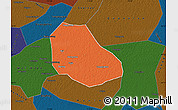 Political Map of Daming, darken