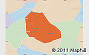 Political Map of Daming, lighten