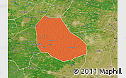 Political Map of Daming, satellite outside