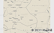 Shaded Relief Map of Daming
