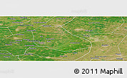 Satellite Panoramic Map of Daming