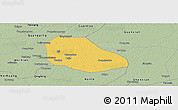 Savanna Style Panoramic Map of Daming