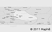 Silver Style Panoramic Map of Daming