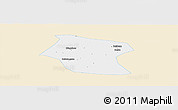 Classic Style Panoramic Map of Ding Xian, single color outside