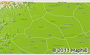 Physical 3D Map of Dingxing