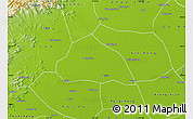 Physical Map of Dingxing