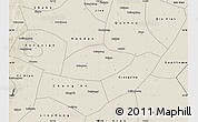Shaded Relief Map of Feixiang