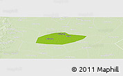 Physical Panoramic Map of Feixiang, lighten