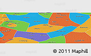 Political Panoramic Map of Feixiang
