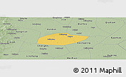 Savanna Style Panoramic Map of Feixiang