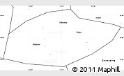 Blank Simple Map of Feixiang