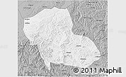 Gray 3D Map of Fengning