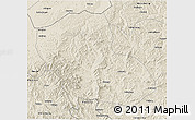 Shaded Relief 3D Map of Fengning