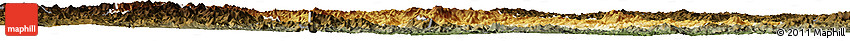 Physical Horizon Map of Fengning, darken