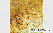 Physical Map of Fengning