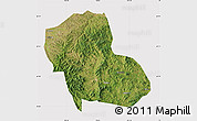 Satellite Map of Fengning, cropped outside